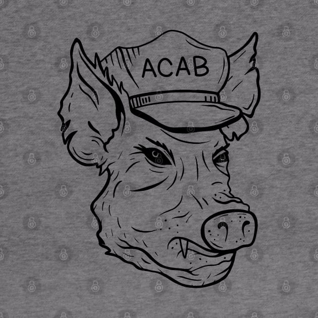 ACAB Pig by valentinahramov